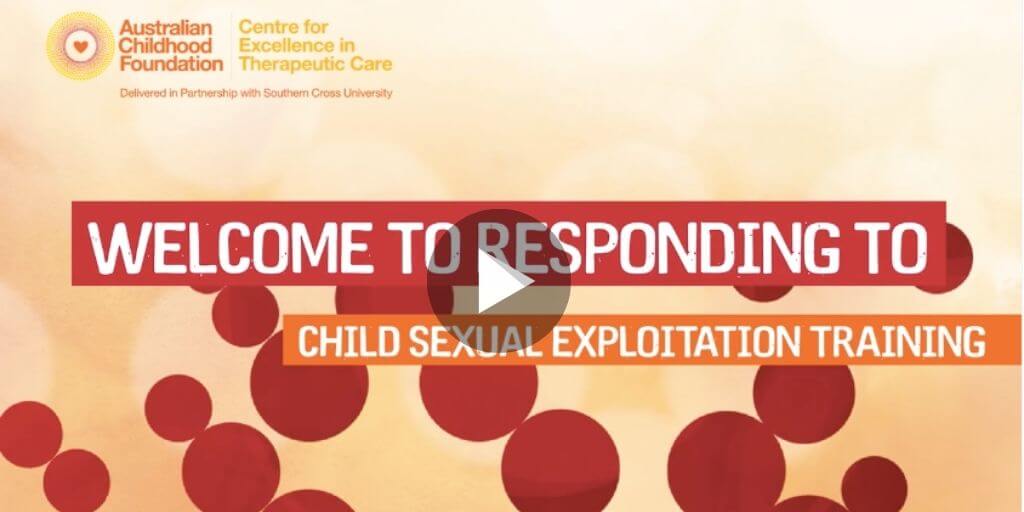 New, free training: responding to child sexual exploitation