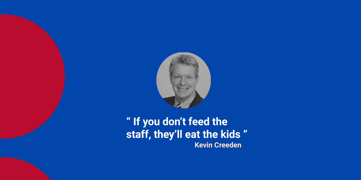 “If you don’t feed the staff, they’ll eat the kids” Kevin Creeden on self-care and harmful sexual behaviours